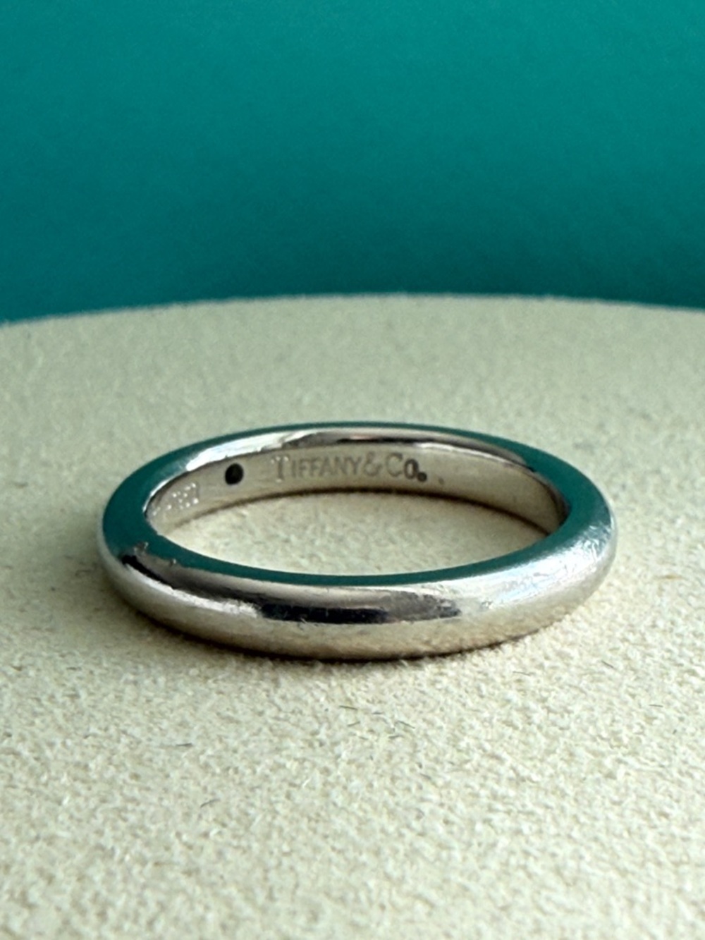 Tiffany & Co. Platinum 950 Diamond Peretti Ring Band - Picture 9 of 15